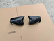 ABS Glossy Carbon Look X-Horn Exterior Rear View Mirror For Seat Leon